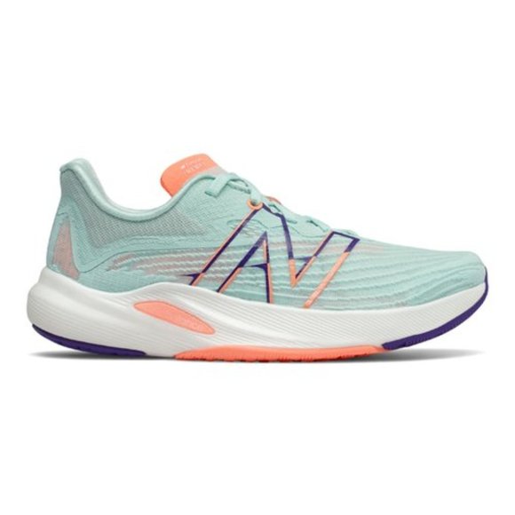 New Balance Shoes - NIB New Balance | White Mint & Citrus Punch FuelCell Rebel v2 Running Shoe